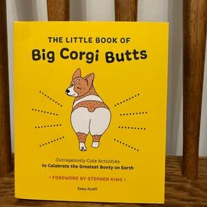 The Little Book of Big Corgi Butts by Zoey Acoff Cute Gift Book